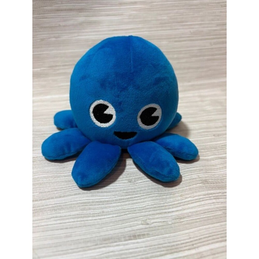 New plush octopus blue